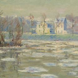 The Oise at Winter